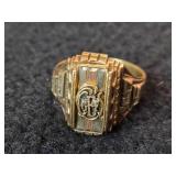 13.9-grams (total) 10K Gold - Lot of (2) Rings