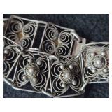 68.4-grams (total) 830 Silver - Lot of (2) Bracelets 7'