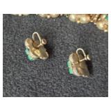 39.8-grams (total) Sterling Silver Earring and Bracelet Set