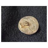28.5-grams (total) 830 Silver Clip-on Earrings + Ring