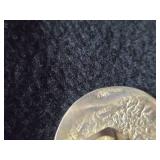 28.5-grams (total) 830 Silver Clip-on Earrings + Ring