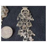 75.2-grams (total) 830 Silver - Lot of (4) Pins