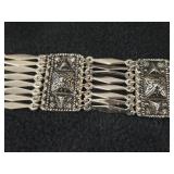 Vintage Taxco (Mexico) 56.3-grams Sterling Silver Estate Chunky Statement Bracelet