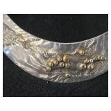 76.9-grams (total) Sterling Silver Collar Necklace + Ring