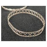 89.9-grams (total) Sterling Silver - Lot of (4) Bangle Bracelets