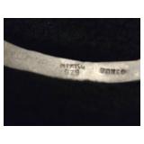 89.9-grams (total) Sterling Silver - Lot of (4) Bangle Bracelets