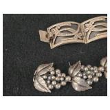 79.8-grams (total) Sterling Silver - Lot of (2) Bracelets