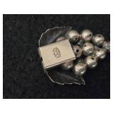 79.8-grams (total) Sterling Silver - Lot of (2) Bracelets