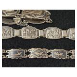68.7-grams (total) Sterling Silver - Lot of (3) Bracelets