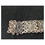 109.5-grams (total) Sterling Silver - Lot of (3) Bracelets