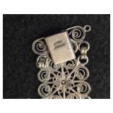 109.5-grams (total) Sterling Silver - Lot of (3) Bracelets