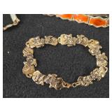 102.5-grams (total) Sterling Silver - Lot of (5) Bracelets 8' (x2) and 7' (x3)