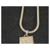 88.5-grams Sterling Silver Pendant Necklace