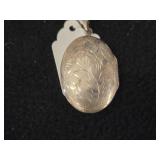 38.4-grams (total) Sterling Silver Locket with Chain + Pendant Necklaces (x2)