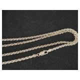 77.5-grams Sterling Silver Victorian Era Heart Locket Necklace / Vinaigrette / Hvervandsaeg 34'