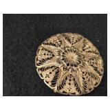 36.5-grams (total) Sterling Silver - Lot of (4) Pins