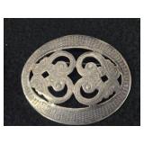 36.5-grams (total) Sterling Silver - Lot of (4) Pins