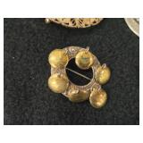 36.5-grams (total) Sterling Silver - Lot of (4) Pins
