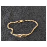 12.9-grams 14K Gold Bracelet