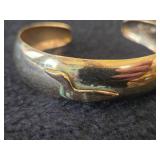 11.3-grams 14K Gold Cuff Bracelet