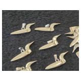 30.7-grams (total) Sterling Silver - Lot of (19) Loon Pendants