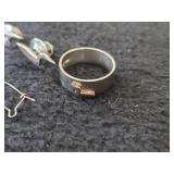 11.5-grams Sterling Silver Loon Earrings (x3) + Loon Ring