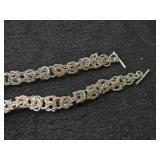 75.8-grams (total) Gold Plate - Lot of (2) Bracelet with Loon Charm