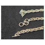 85.7-grams (total) Gold Plate - Lot of (3) Bracelet with Loon Charm (New)