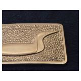 153-grams Gold Plate Loon Belt Buckle