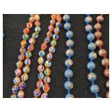 Lot of (5) Beaded Necklaces