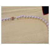 Japanese Akoya Cultured Pearl Necklace by Elegant Jewellry Co. Ltd. (Hong Kong) 17'