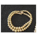 Pearl Necklace 48' + Double-Strand Pearl Necklace 14' + Triple-Strand Pearl Necklace 16' + Double-Strand Pearl Bracelet 6'