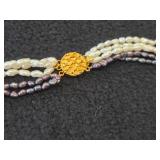 (3) Multi-strand Pearl Necklaces + Multi-strand Pearl Bracelet + Single-Strand Pearl Bracelet