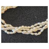 (3) Multi-strand Pearl Necklaces + Multi-strand Pearl Bracelet + Single-Strand Pearl Bracelet