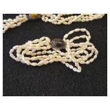 (3) Multi-strand Pearl Necklaces + Multi-strand Pearl Bracelet + Single-Strand Pearl Bracelet
