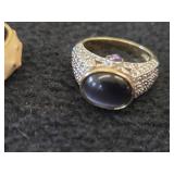 Lot of (4) Gemstone Rings