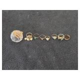 Lot of (8) Rings