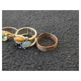 Lot of (8) Rings