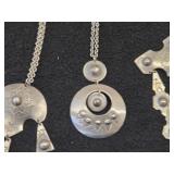 Lot of (4) Pendant Necklaces