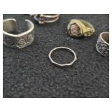 Lot of (16) Rings
