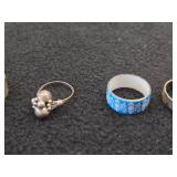 Lot of (16) Rings