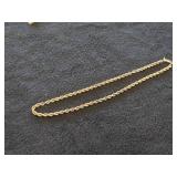 22.5-grams 14K Gold Necklace 17'