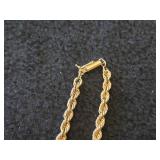 22.5-grams 14K Gold Necklace 17'