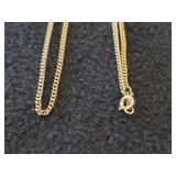 4.9-grams 12K Gold Chain 24'