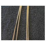 4.9-grams 12K Gold Chain 24'