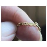 4.9-grams 12K Gold Chain 24'