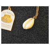 Lot of (8) Gold-toned Necklaces and Chains