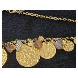 Lot of (5) Gold-toned Necklaces