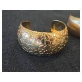 Lot of (2) Cuff Bracelet by Charles Albert