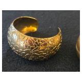 Lot of (2) Cuff Bracelet by Charles Albert